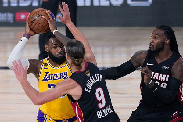 2020NBA总决赛热火VS湖人第一场现场直播-NBA总决赛热火对湖人G1分数结果