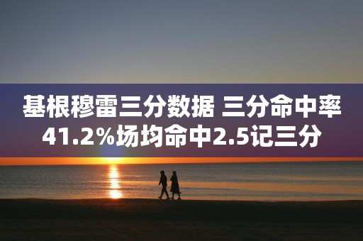 基根穆雷三分数据 三分命中率41.2%场均命中2.5记三分