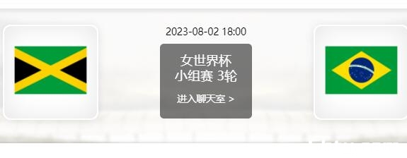 牙买加女足vs巴西女足赛事前瞻分析